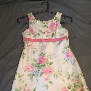 Pastel Floral Children’s Easter Dress